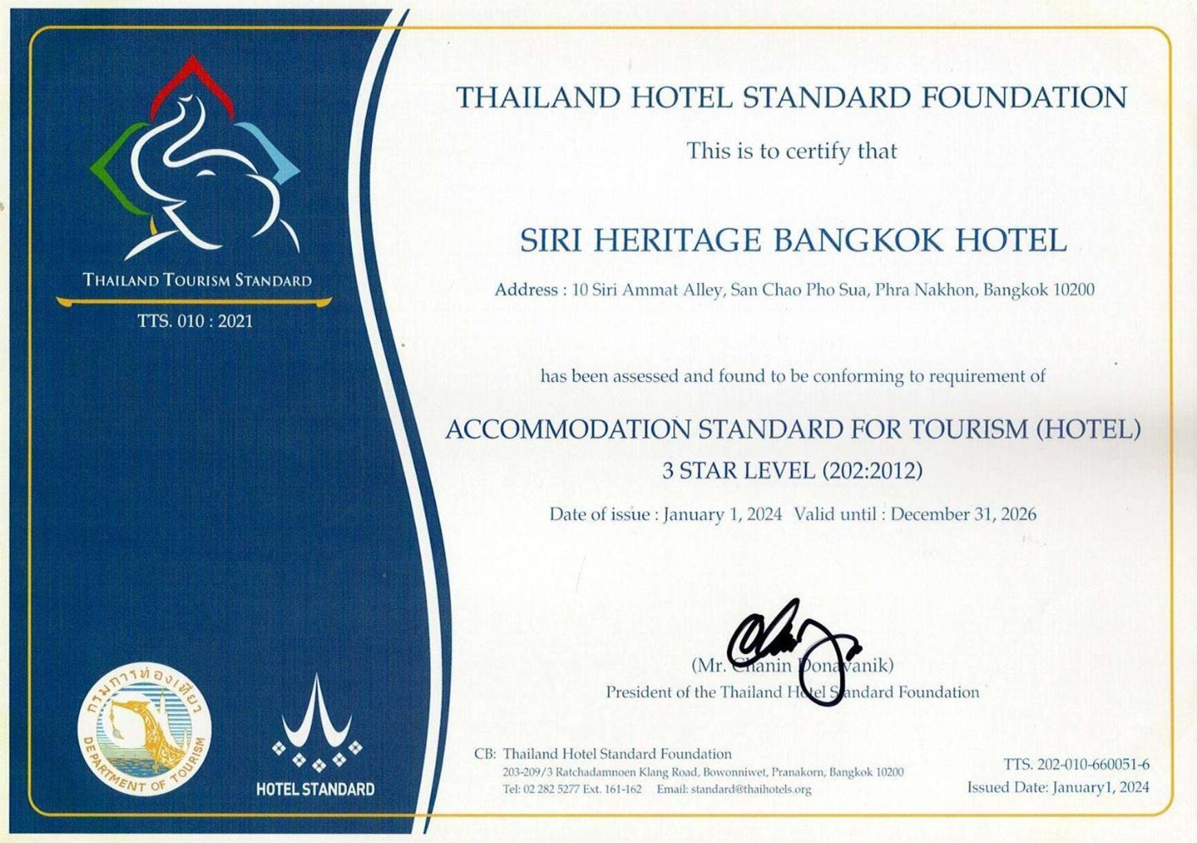Siri Heritage Bangkok Hotel Exterior foto
